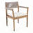 Acacia Wood Outdoor Dining Chairs-299056085