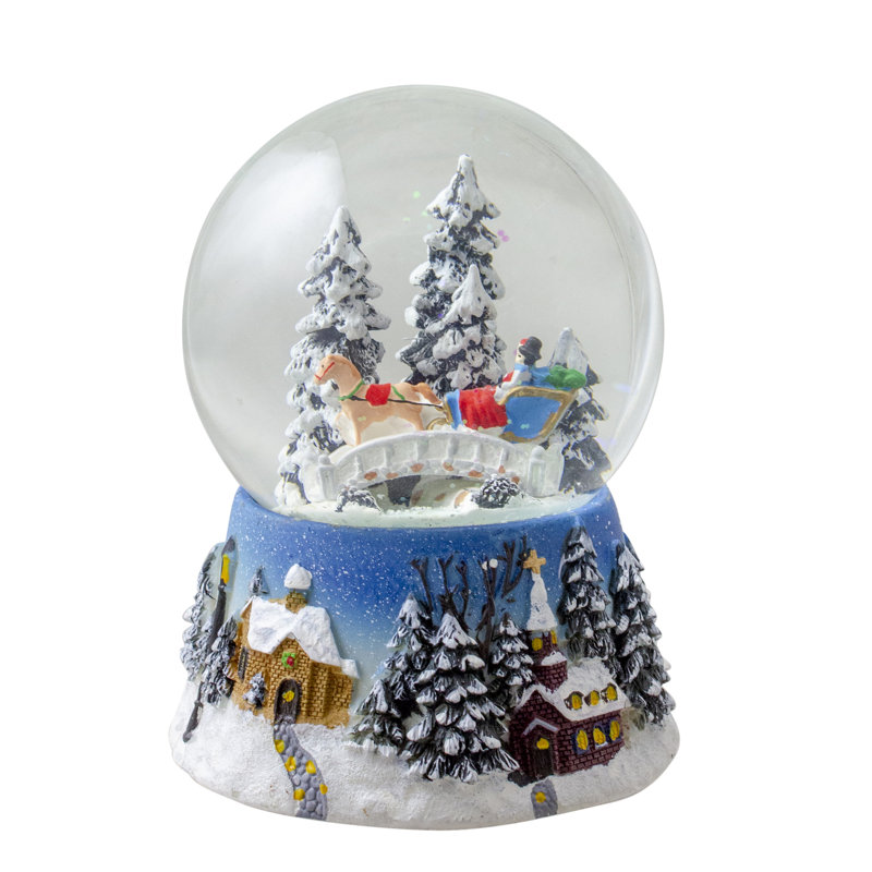 Boule à neige musicale de Noël 5,75 po