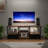 Industrial Tv Stand With Open Storage And Fabric Drawers For 55-65 Inch Tvs – Perfect For Living Room And Bedroom.-127207517-127207519