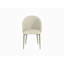 Cora White Fabric Side Chair (Set Of 2)