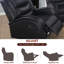 Fauteuil inclinable en similicuir 33 po Hamal-646161392