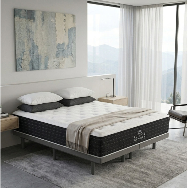 Eclipse White Ice Copper Firm Mattress, Queen