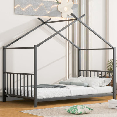 Modern Twin Size House Platform Bed