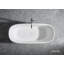 Baignoire de trempage autoportante 67 po. X 29,5 po. Fiore-95463871