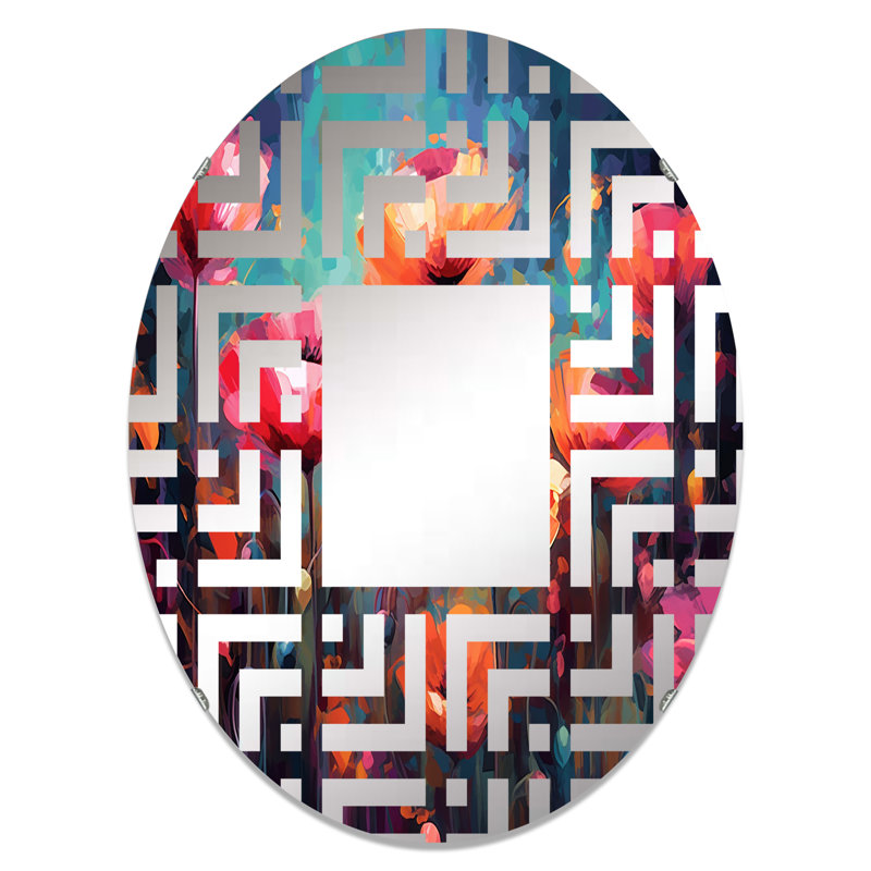 Miroir décoratif Maze, L 20 po x H 30 po