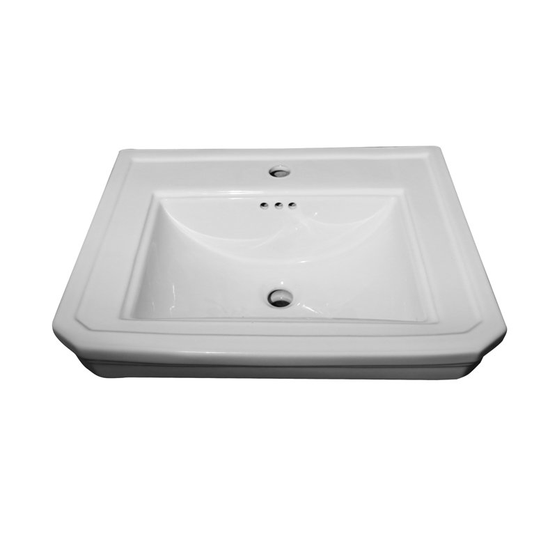 Caisson rectangulaire avec trop-plein Drew, Simple, H 35,25 po x l 21,125 po x L 30,25 po