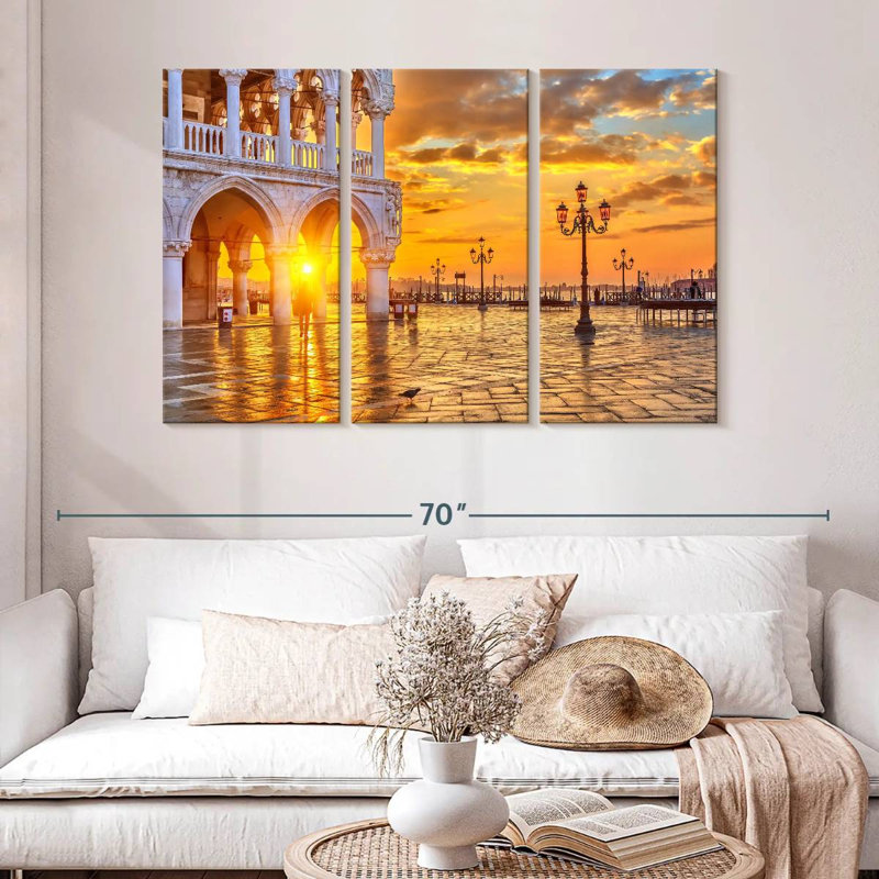 Lilie Venice Golden Sunrise, H 32 po x l 50 po