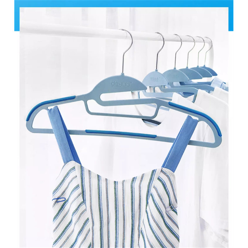 Cintre en plastique antidérapant pour robe / chandail / chandail Nyrek, 30