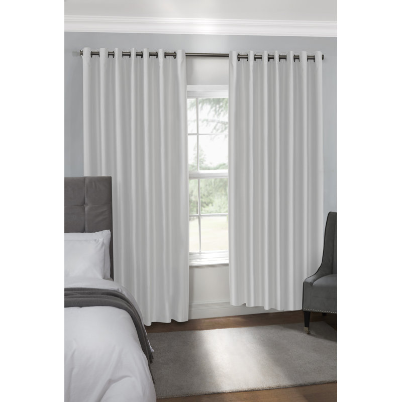 Walhame Blackout Curtain Pair, Width 137cm x Drop 129cm