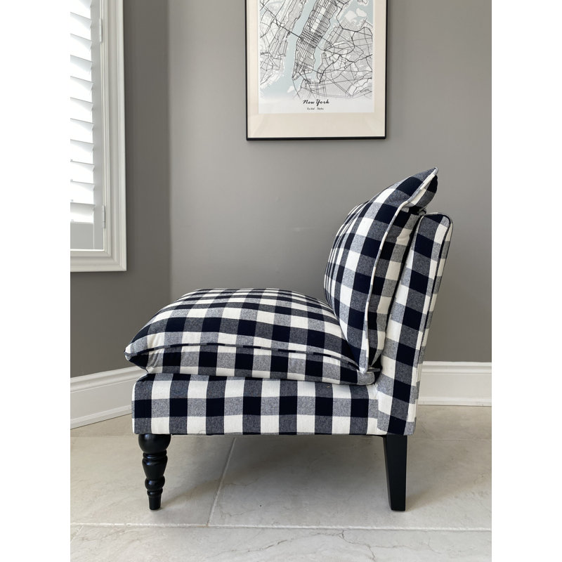 Fauteuil de chambre 26 po Bulou, Noir