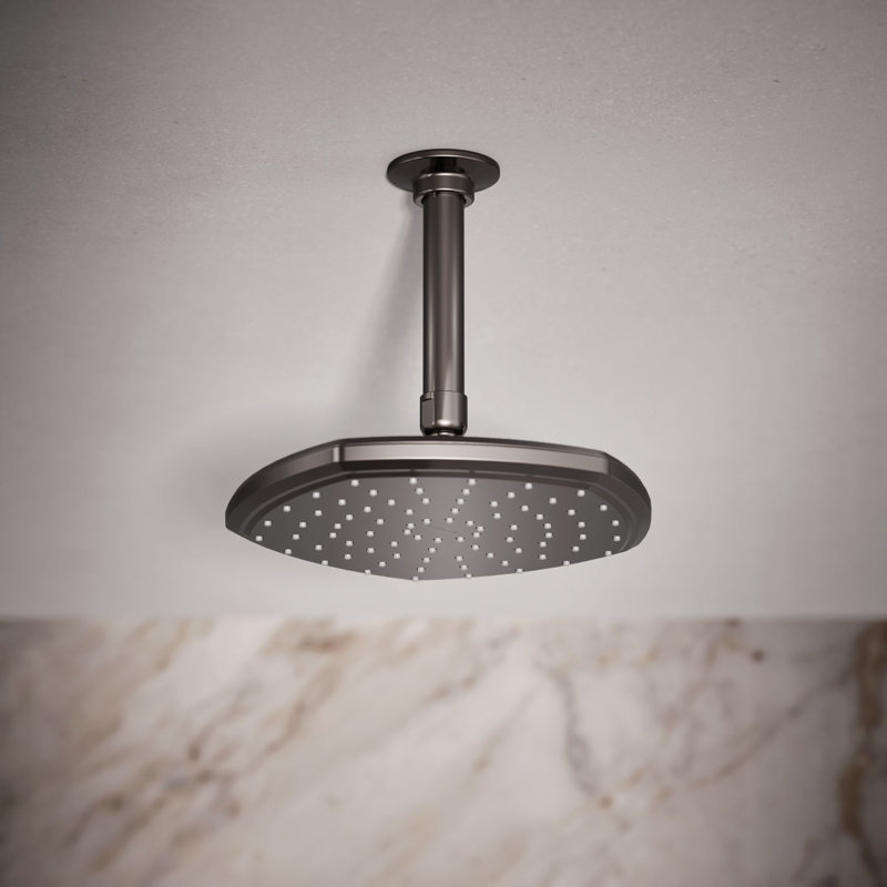 Occasion 8 In. Single-Function Rainhead, Vibrant Titanium