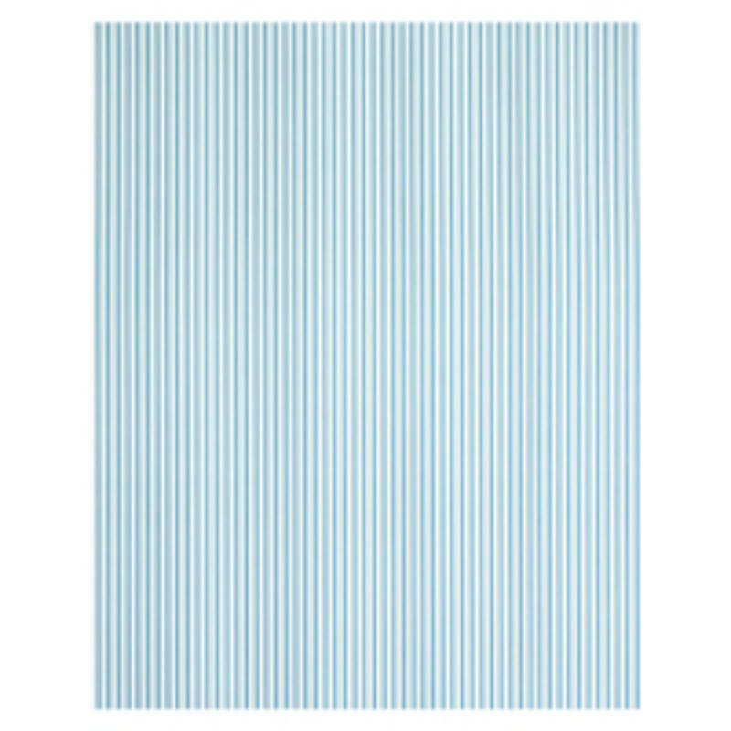 Edwin Stripe Narrow Wallpaper, Ocean