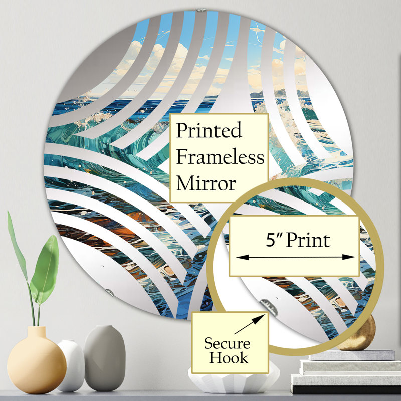 Boycie Circle Mirror, 23.6" x 23.6"