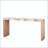 Modern Console Table with Chevron Patterned Top