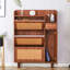 Modern Minimalist MDF Shoe Cabinet With Multi-Function Storage, Ideal For Nordic And Industrial Styles