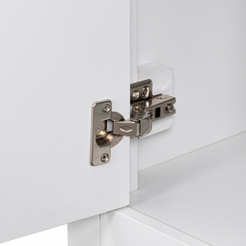 Ensemble de meuble-lavabo avec lavabo, armoire de salle de bain à cadre en bois avec tiroirs, meuble-lavabo pour l'organisation