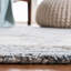 Tapis gris / ivoire en laine touffeté à la main Routh-1556489655