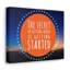 Secret Of Getting Ahead - Wrapped Canvas Print-1843643941