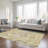 Washable Floral Indoor / Outdoor Rug-1535885673