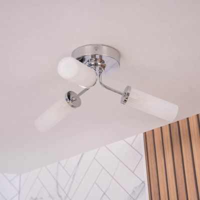 Adbeel Glass Flush Mount