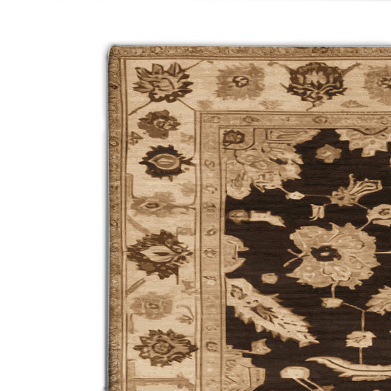 Tapis d'intérieur et d'extérieur surteint beige, Rectangulaire 2 pi x 3 pi
