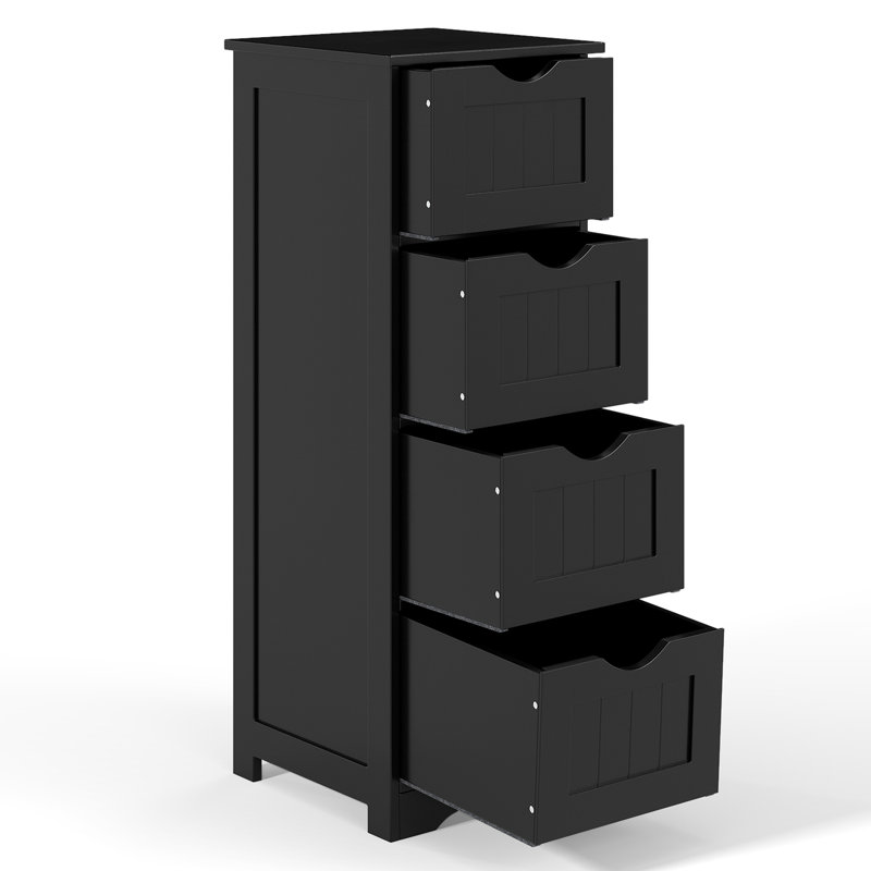 Holyfield Linen Cabinet, Black