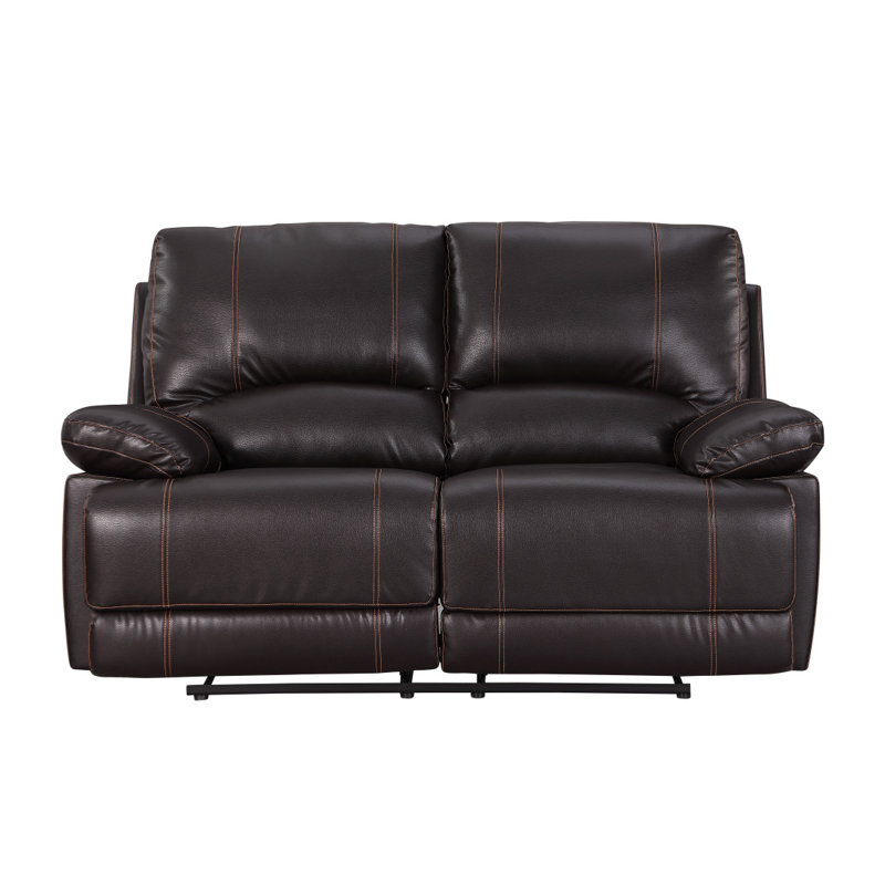 Causeuse inclinable Modern, Brun