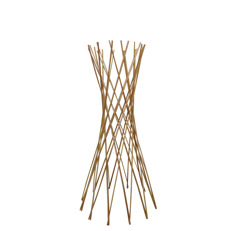 14'' W Wood Expanding Trellis, 60" H x 14" W x 14" D