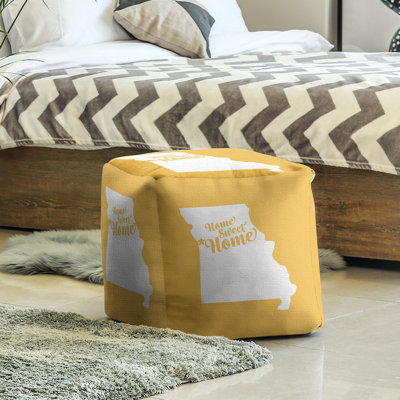 Repose-pieds cubique pour villes kansas home