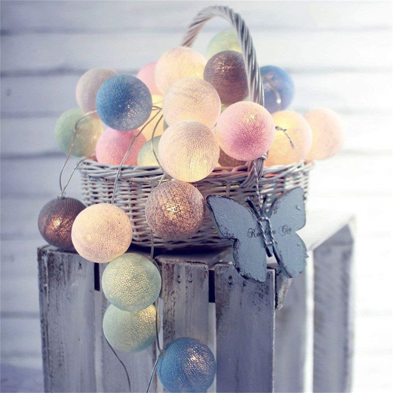 Brichelle 380cm LED 20 - Bulb Fairy String Light