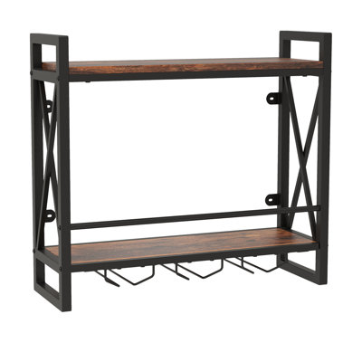 Wine Bottle & Glass Rack