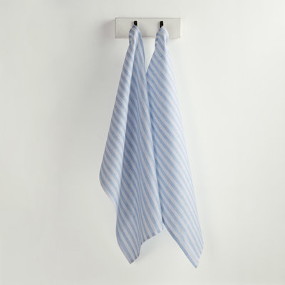 Amalfi Stripe - 100% Pure Linen Kitchen Towels