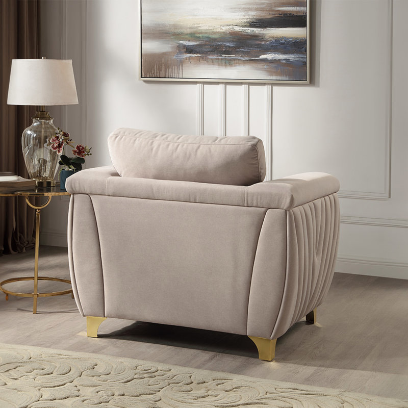 Chaise rembourrée Leena