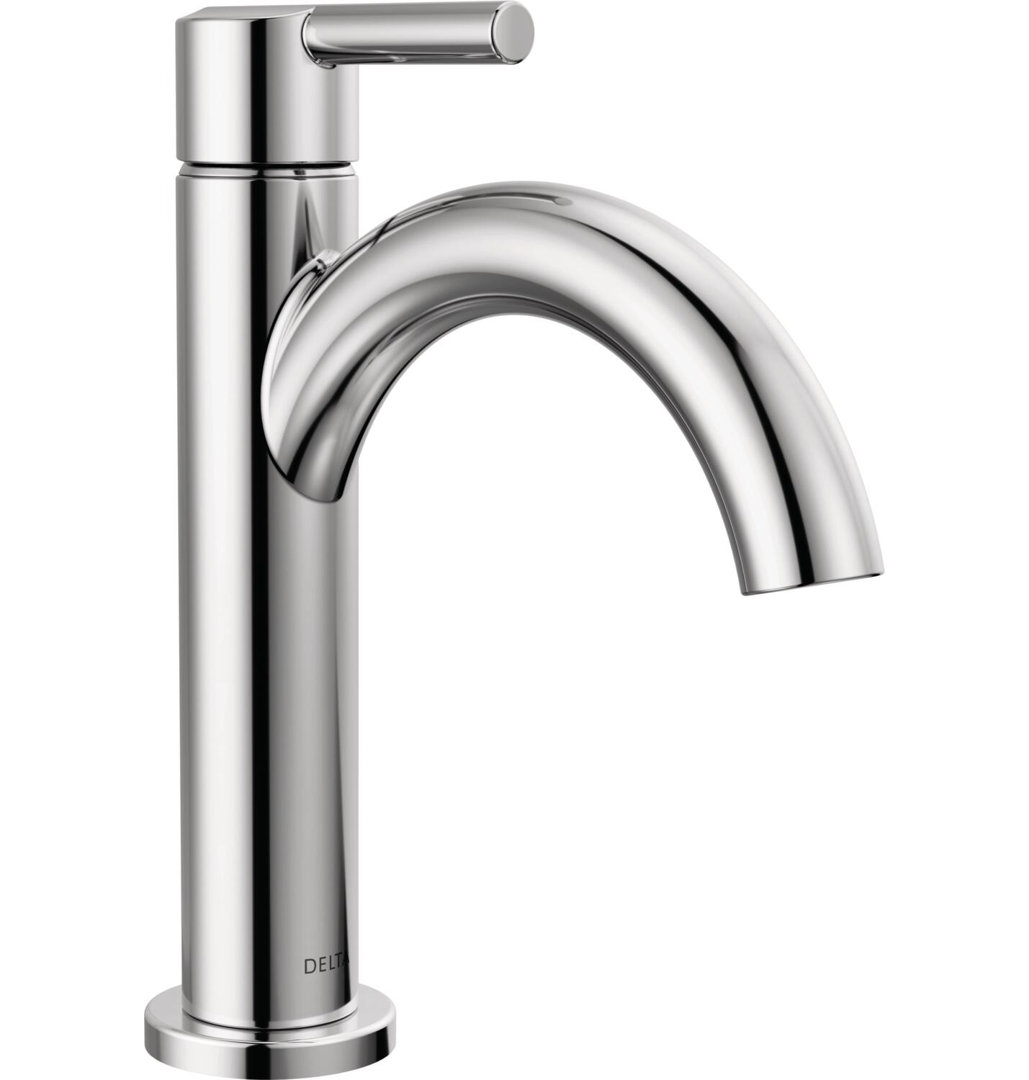 Nicoli Single Hole Bathroom Faucet with Drain Assembly, Single Handle Bathroom Sink Faucet Delta 
