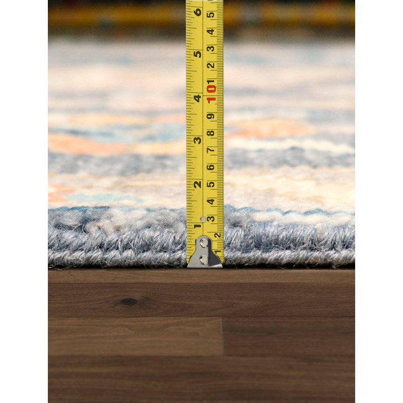 Oriental Area Rug in Slateblue