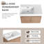 Friedhilde 29.97'' Single Bathroom Vanity with Resin Top