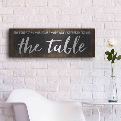 «The Table» par Marla Rae, art mural en métal