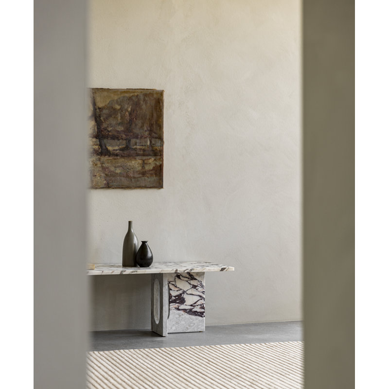 Androgyne Stone Coffee Table, Brown/Gray, Brown/Gray