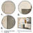 Beige Brown Suprematism Harmonic Convergence - Abstract Suprematism Large Wall Art-776368323-776368321