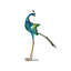 PEACOCK Iron Garden Statue