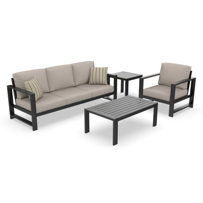 Dulcie 4-Person Sunbrella® Patio Seating Group