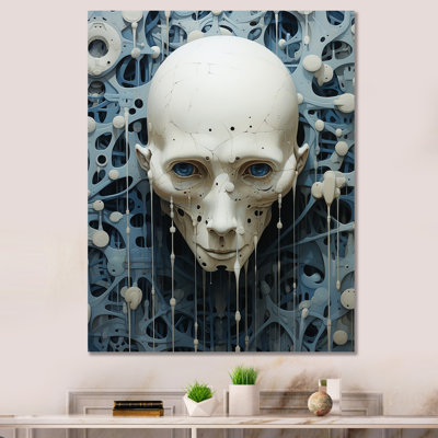 " Minimalism Aliens Skull "