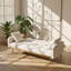 Canapé-lit convertible à 3 positions en tissu l 69 po x P 31,3 po x H 30,7 po Everette