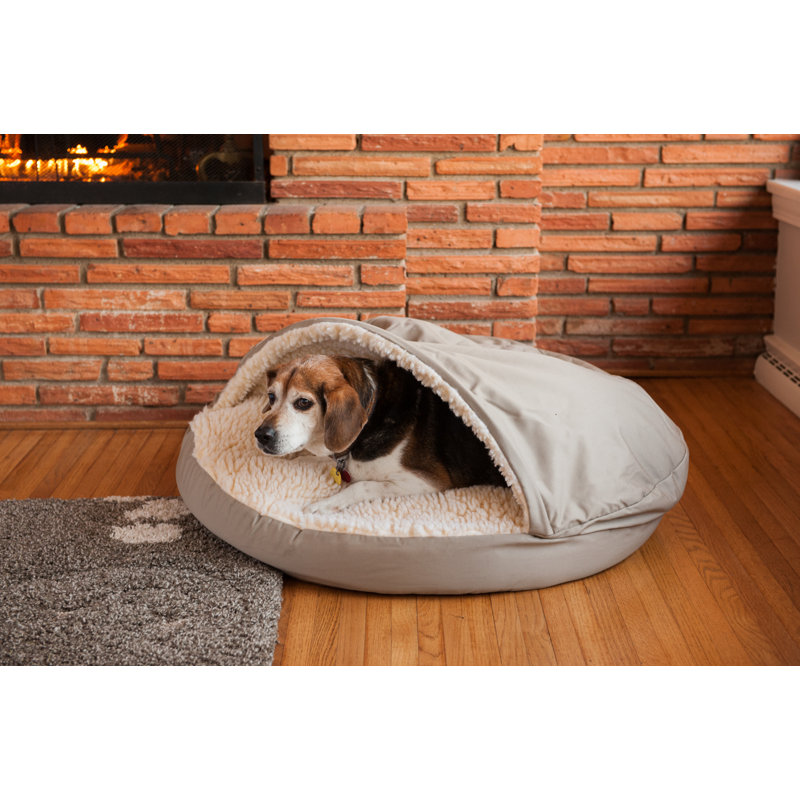 Lit pour chien Snoozer Cozy Cave, Petit (l 25 po x P 25 po x H 12 po), Kaki