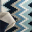 Hargrove Handmade Wool Blue Rug-42147577