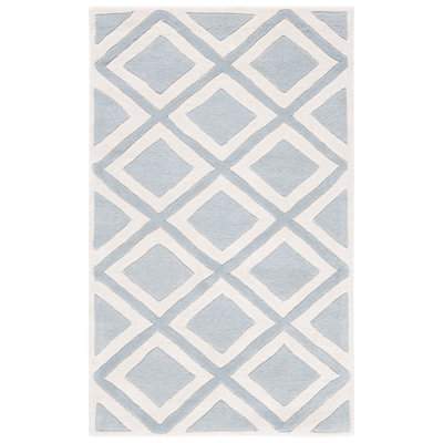 Teresita Hand Tufted Wool Geometric Rug