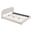 Lit plateforme en tissu d'ameublement Teddy-384786078