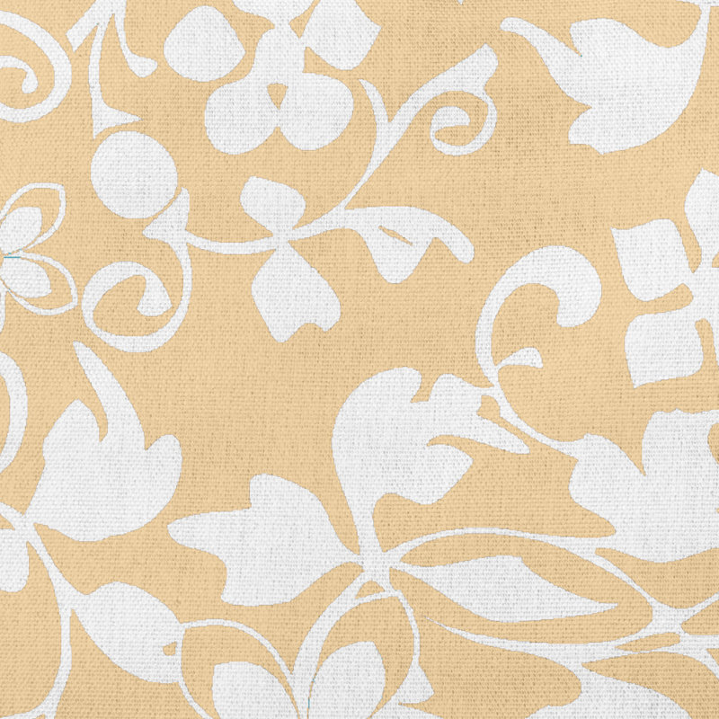 Coussin décoratif Evelyn, Jaune maïs, 20 po x 20 po