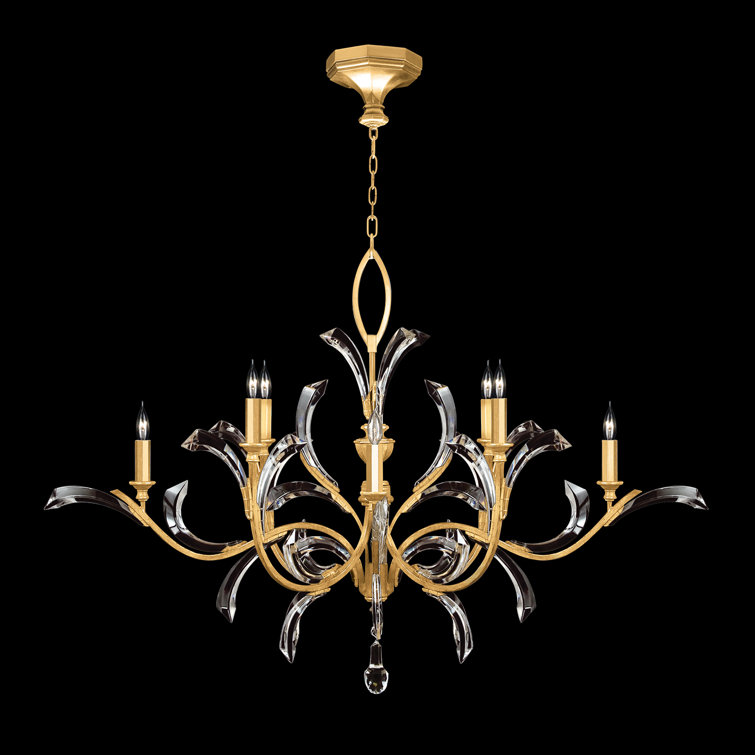Beveled Arcs 8 - Light Chandelier