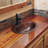 Seville 20" Drop-In Bathroom Sink in Aged Copper